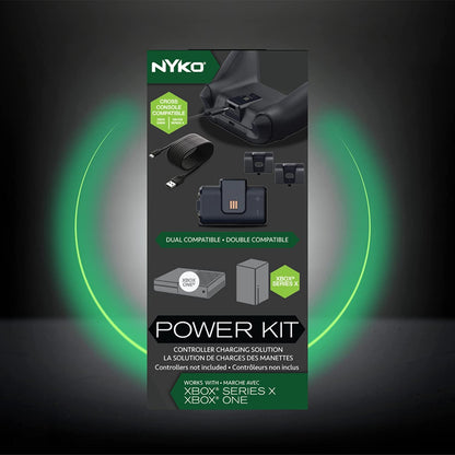 Power Kit for Xbox Series X, Xbox One and Xbox One Elite Controllers - Power Accessories: Rechargeable Battery Pack, 10 Ft USB- C Cable and Replacement Battery Pack for Xbox 1 & Xbox Series X/S