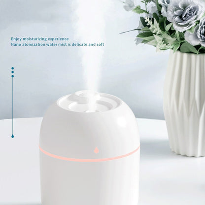 220ML Mini Portable Ultrasonic Air Humidifer Aroma Essential Oil Diffuser USB Mist Maker Aromatherapy Humidifiers for Home NEW