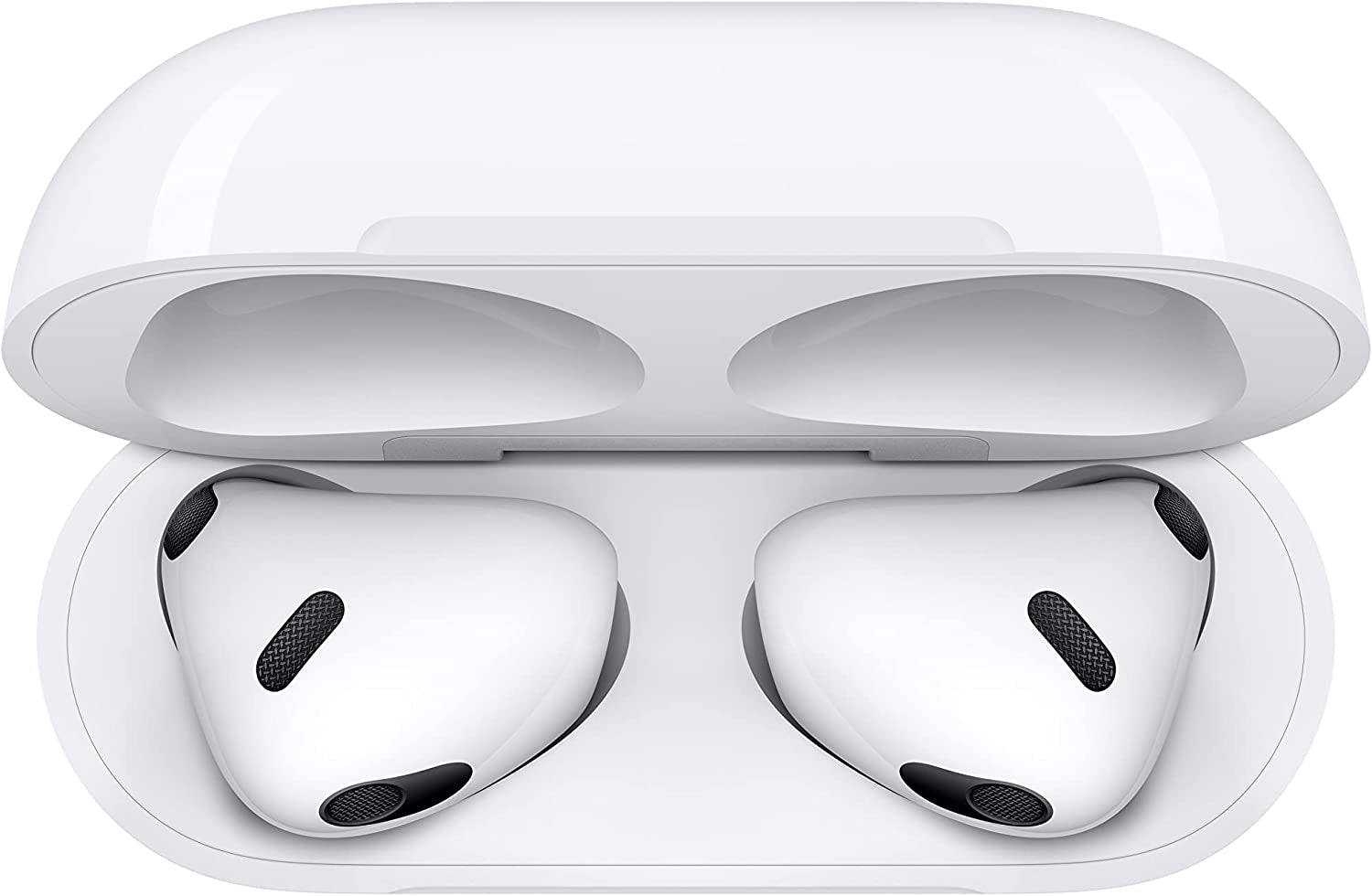 Airpods (3Rd Generation) Wireless Ear Buds, Bluetooth Headphones, Personalized Spatial Audio, Sweat and Water Resistant, Lightning Charging Case Included, up to 30 Hours of Battery Life