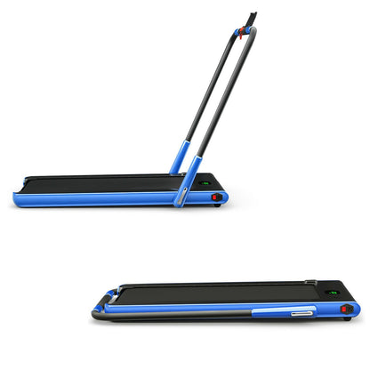 Folding Treadmill with LED Display Bluetooth Speaker